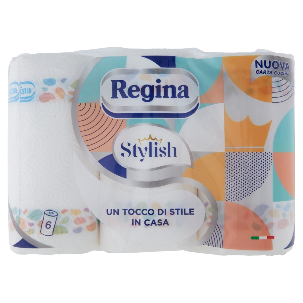 Regina Stylish carta cucina 6 rotoli